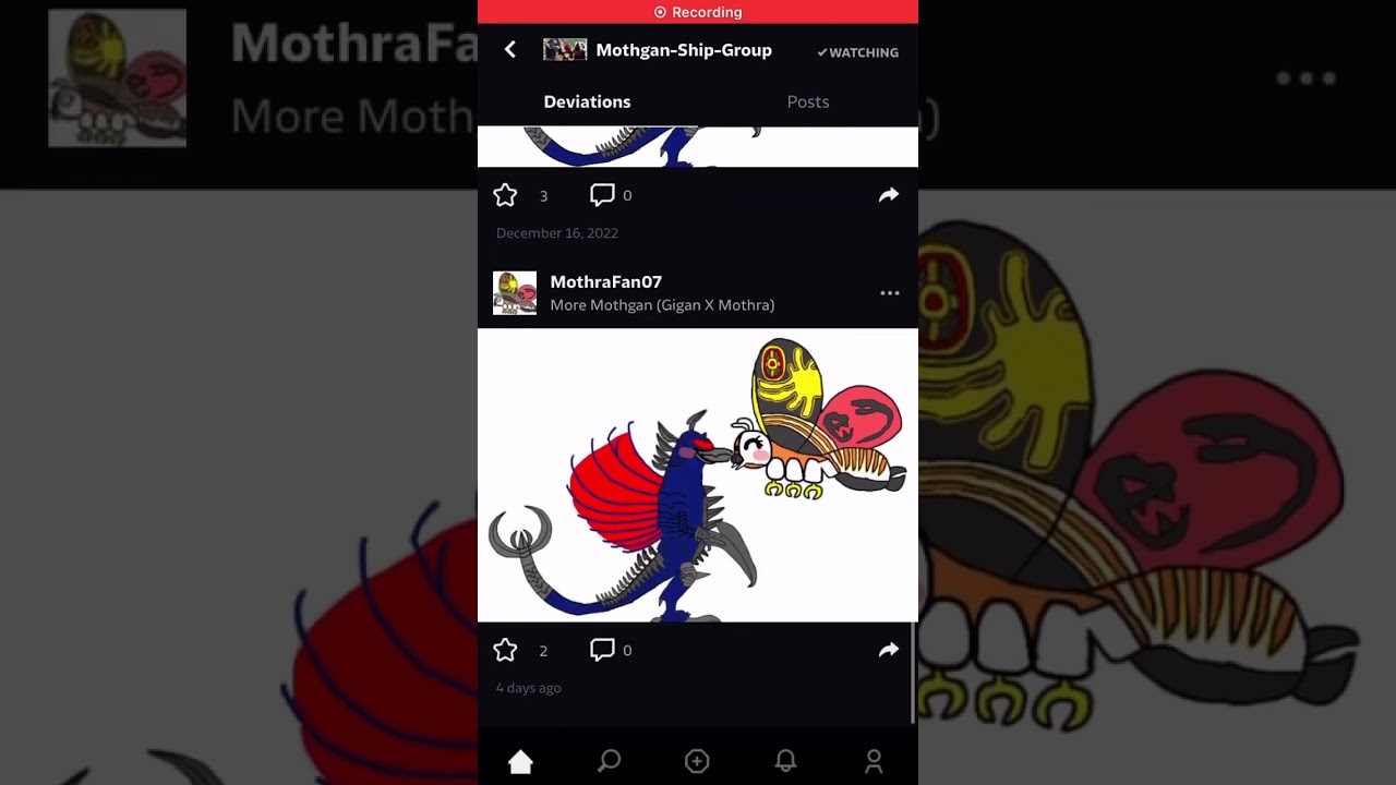 Made a Mothgan Group In Deviantart (Credit to Ireneroxanne for the ship)