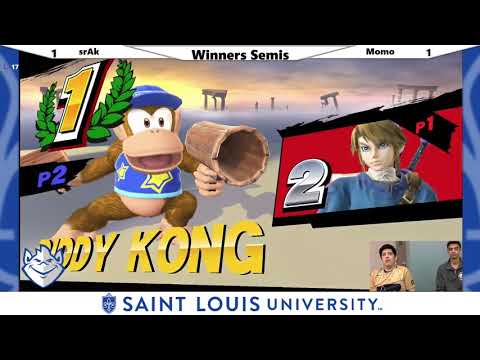 SLU Smash 4 Tournament - Winners Semis - srAk vs Momo