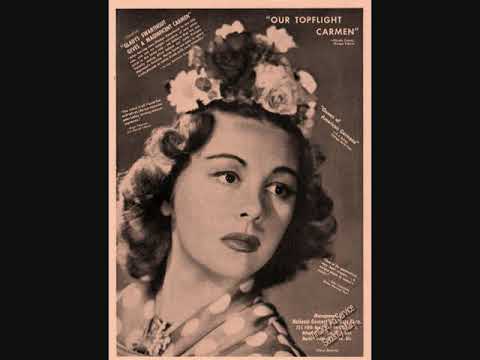 VOICE OF FIRESTONE 06 11 1944 with GLADYS SWARTHOUT