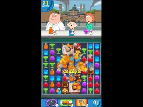 Family Guy Another Freakin Mobile Game Level 152 - NO BOOSTERS