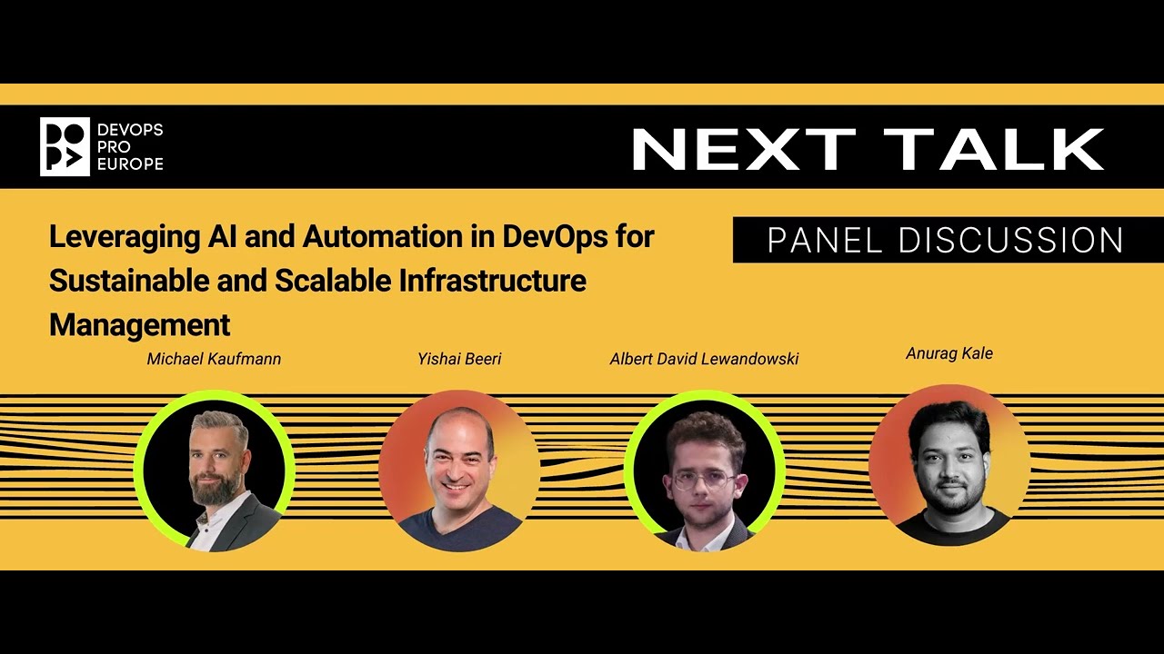 Panel Discussion: Leveraging AI and Automation in DevOps