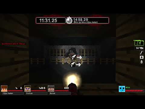 Left 4 Dead 2 (Minecraft Survival Map Pack) - Dört Kişi Bir Saat Hayatta Kalmaya Çalışıyoruz