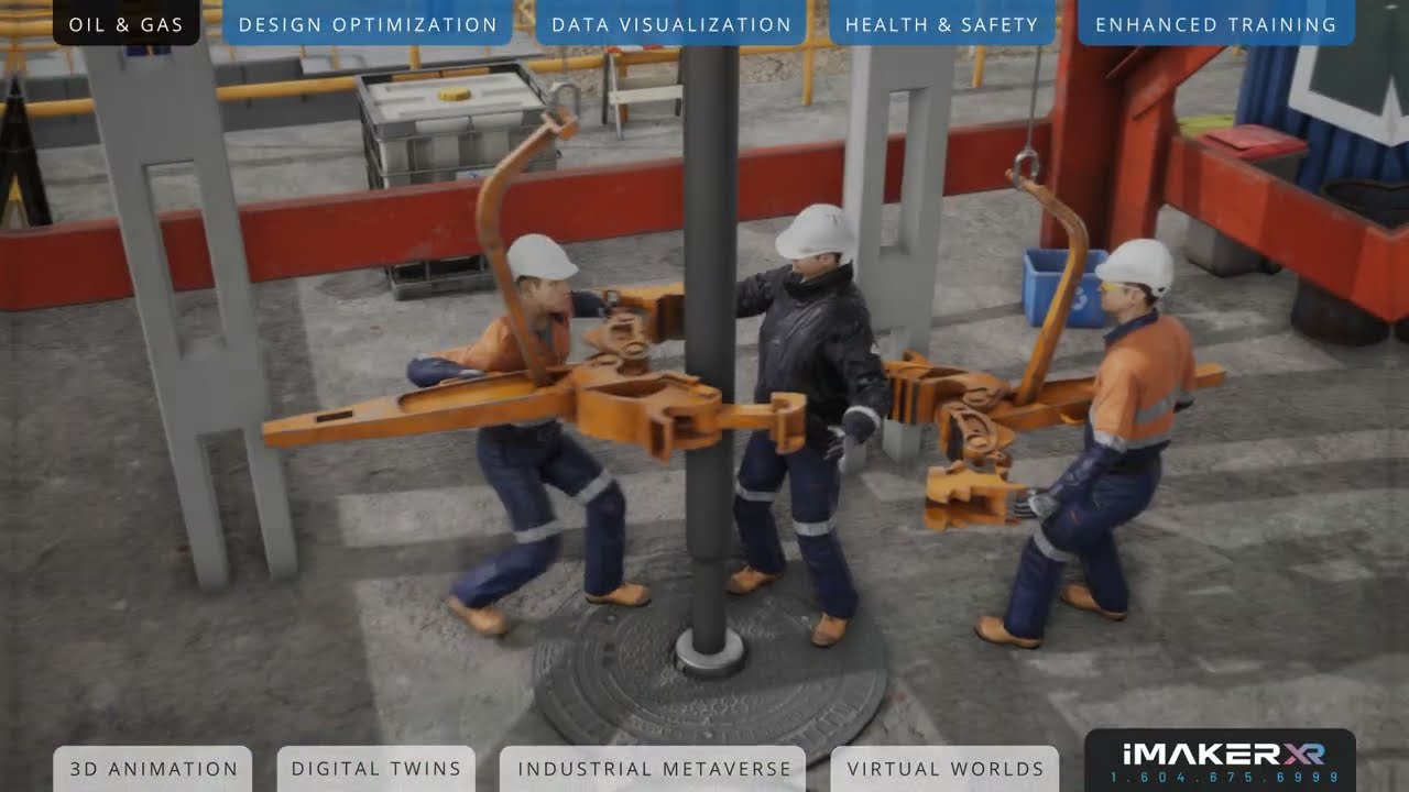 Oil and Gas 3D Visualization Demo 2025
