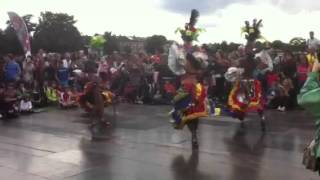 Chica Chica Boom Girls - Brazil Day In Wandsworth Park 2012