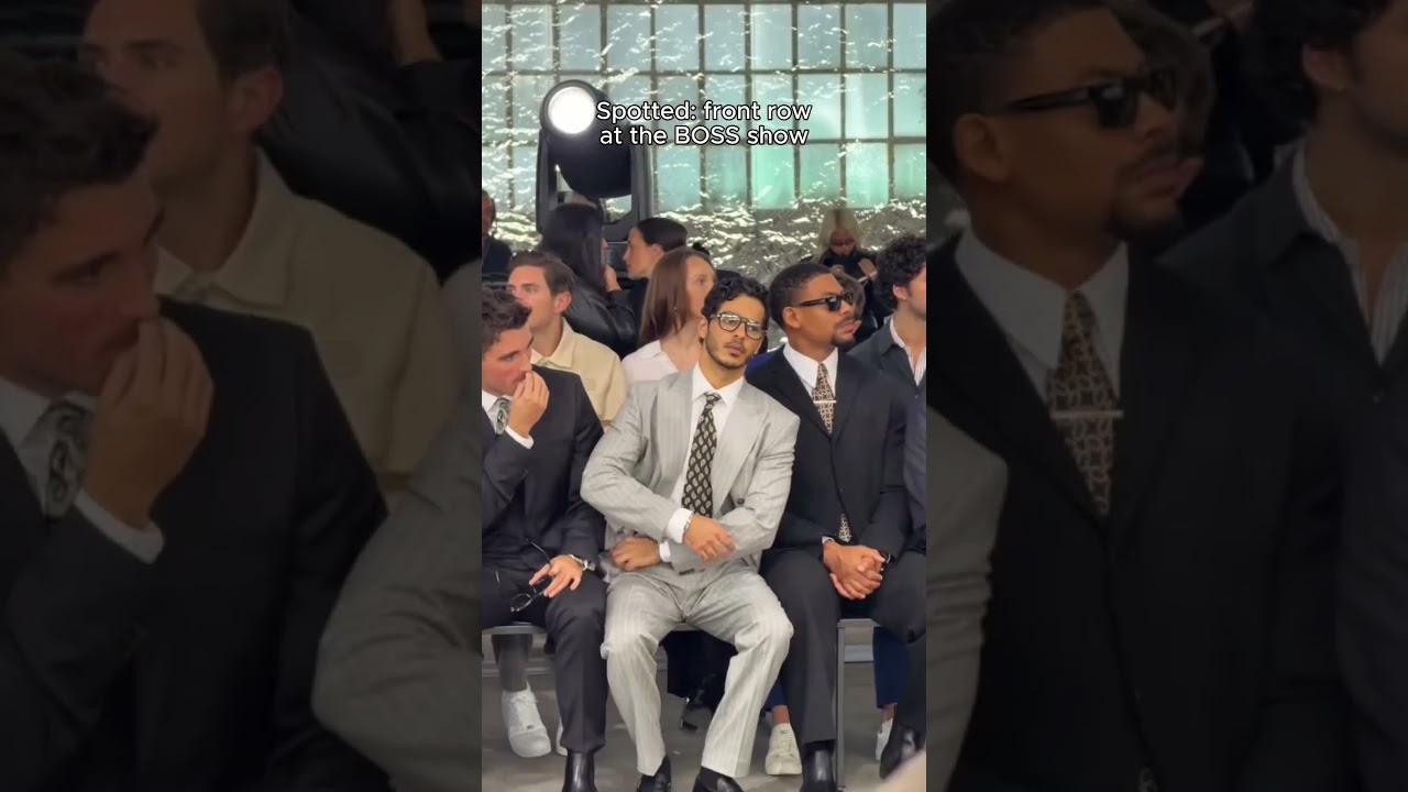 When the reactions are as good as the looks—at the BOSS Paradox fashion show #BeYourOwnBOSS