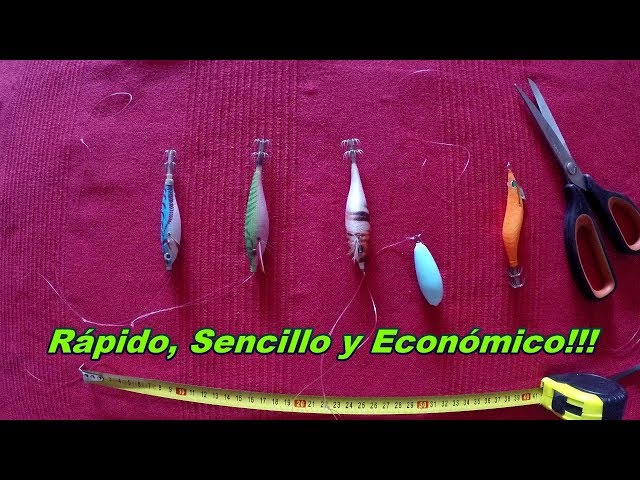 Vídeo relacionado con GNALIA 4 señuelos para pesca de sepia, calamar, pulpo, camarón, anzuelos de calamar, camarón, trucha perca