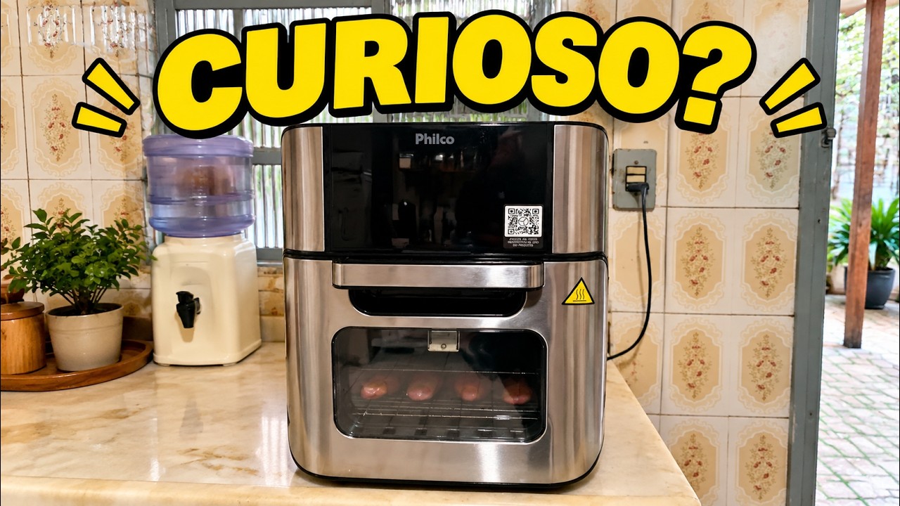 Miniatura da avaliação em vídeo de Fritadeira Philco PFR2000P 11L