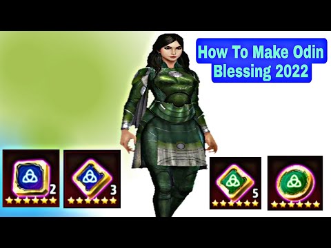 How To Make Odin Blessing 2022 - Marvel Future Fight
