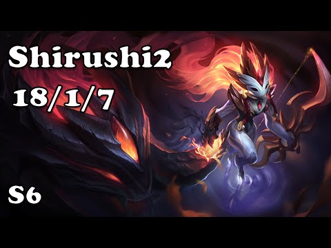 68: Shirushi2 Kindred Jungle VS Graves S6 Challenger Ranked KO League of legends