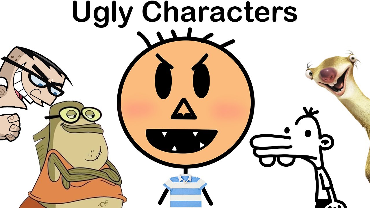 The Most Ugly Cartoon Characters...