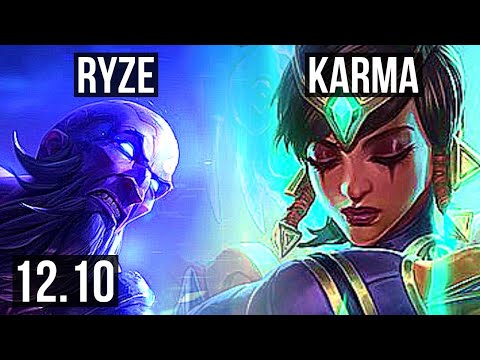 RYZE vs KARMA (MID) | 5/1/11, Rank 13 Ryze | KR Challenger | 12.10