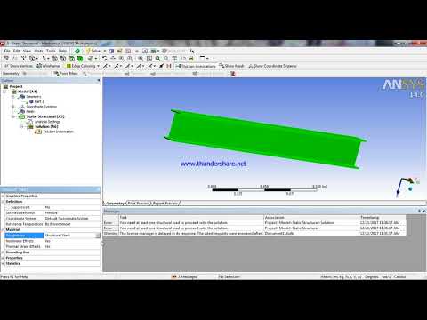 I SECTION  SIMULATION IN ANSYS