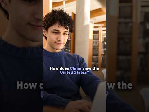 How does China view the United States?