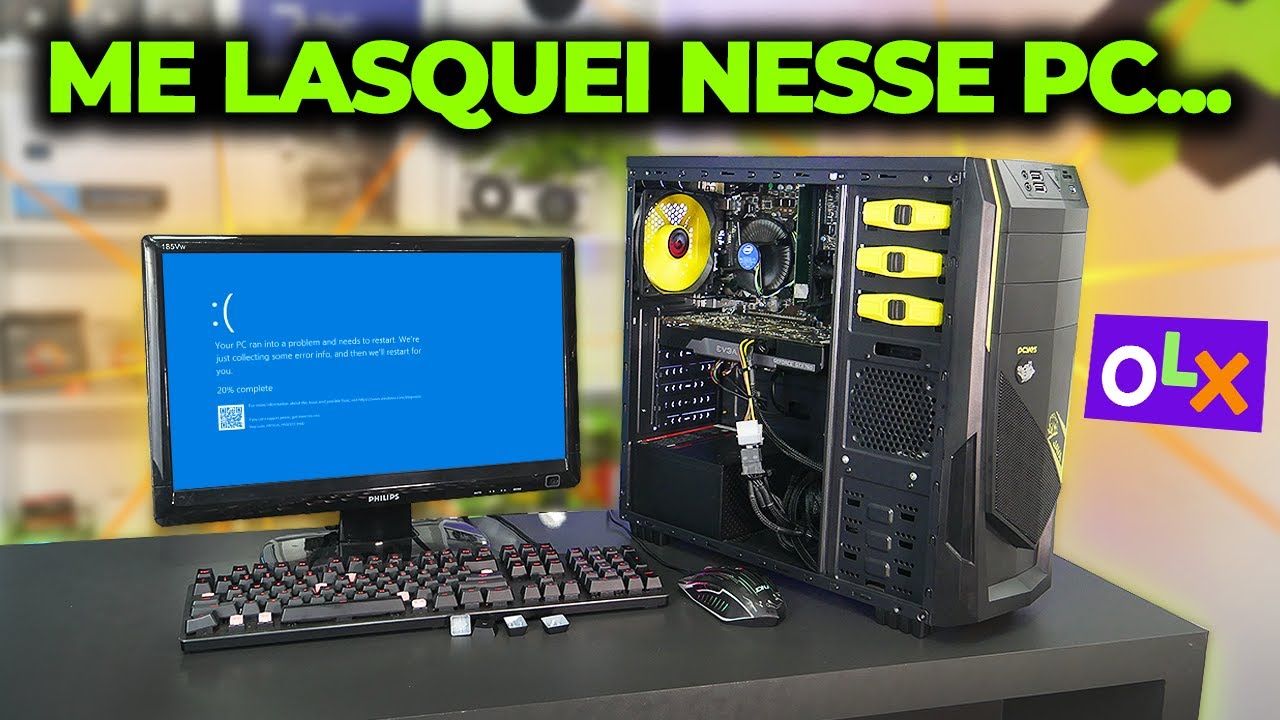 LEVEI PREJUÍZO NESSE PC GAMER DE R$850 DO OLX? PROVALEMENTE SIM…
