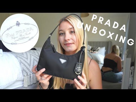 Prada Re-Edition 2005 Nylon Unboxing & What Fits Inside? | Danielle Rose