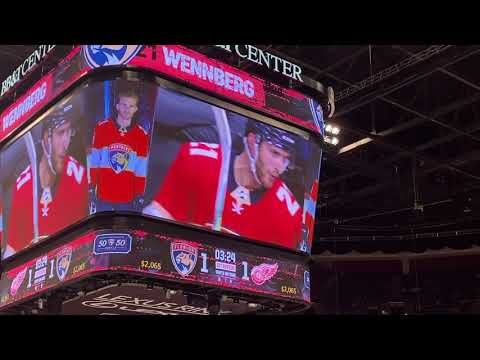 DETROIT RED WINGS VS FLORIDA PANTHERS,TUESDAY, FEBRUARY 9.2021 AT BB&T CENTER