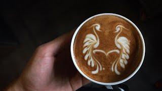 The Most Satysfying Cappuccino Latte Art 2018