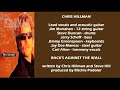 Chris Hillman  "Back's Against The Wall"