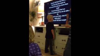 Jeffrey Singing "Should I Tell Them?" by Shaun Groves