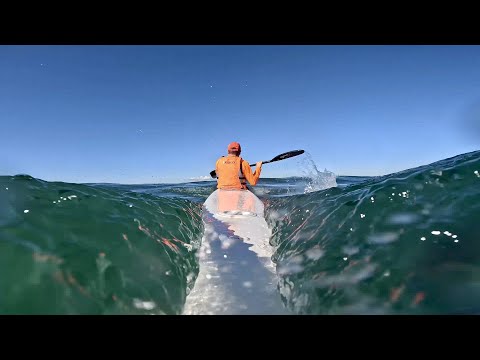 Back to the Epic V10L surfski after 2 months away!