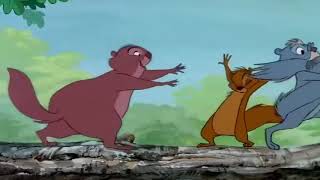 The Sword in The Stone Female Squirrel Saves Wart HD