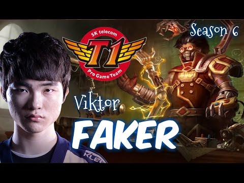 SKT T1 Faker VIKTOR Mid vs Twisted Fate - Patch 5.23 KR | League of Legends