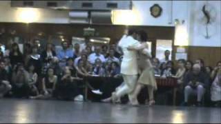 MARICEL GOMEZ Y ROBERTO LEIVA EN EL RECONOCIMIENTO A MARGARITA GUILLE