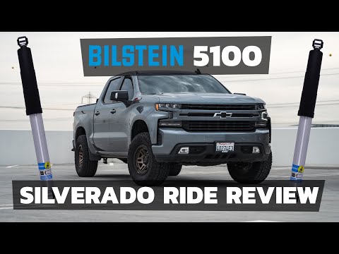 Leveling the Silverado 1500 Z71 with @bilsteinUS 5100 Shocks