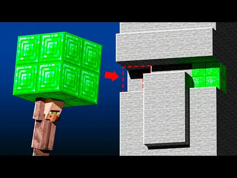 I Made Villagers Build Their Own Village