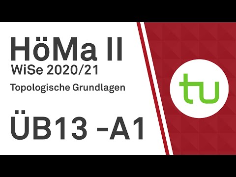 Topologische Grundlagen - TU Dortmund, Höhere Mathematik II (BCI/BW/MLW)