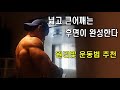 집에서 헬스장에서 후면어깨 키우기