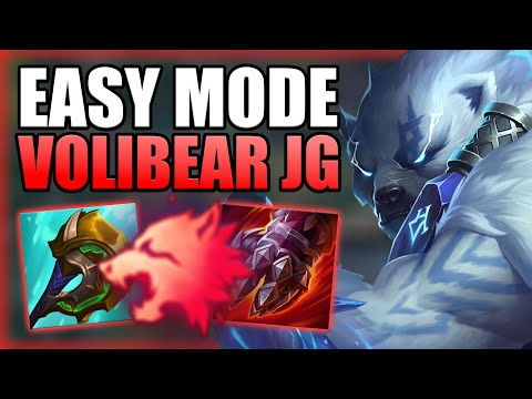 HOW TO PLAY VOLIBEAR JUNGLE THE EASY WAY WITH PREDATOR! - Best build/runes guide - League of Legends