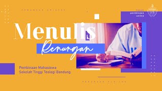 Pelatihan Menulis Renungan Singkat
