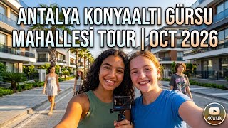 Antalya Konyaaltı Gürsu Mahallesi Tour | October 2026 #antalya #gürsu #konyaaltı