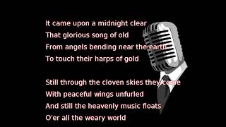 Josh Groban - It Came Upon A Midnight Clear (lyrics)