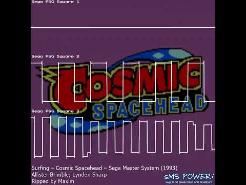 Cosmic Spacehead - Sega Master System - Allister Brimble; Lyndon Sharp