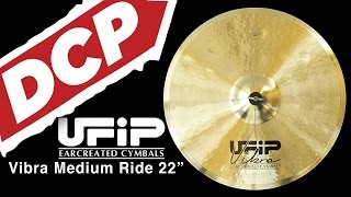 Video thumbnail for UFIP Vibra Medium Ride Cymbal 22" by Drum Center of Portsmouth