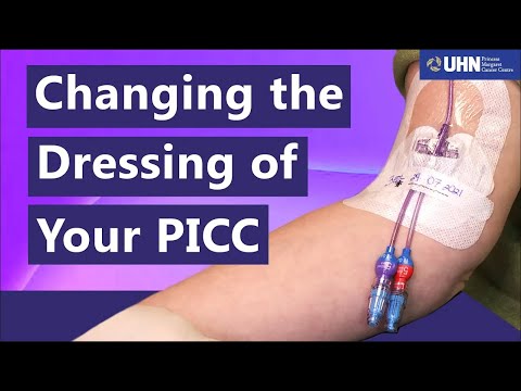 How to Change the Dressing of Your Peripherally Inserted Central Catheter (PICC)