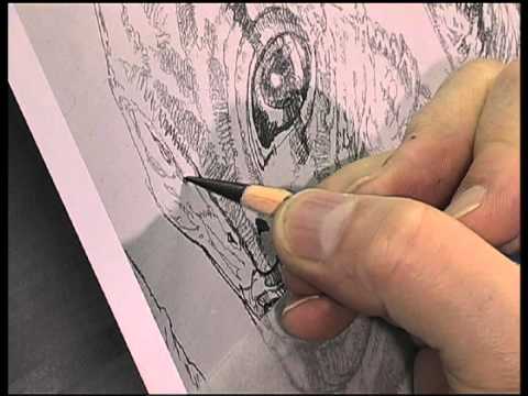 DREW STRUZAN Conceiving & Creating the Hellboy Movie Poster Art - DRAWING