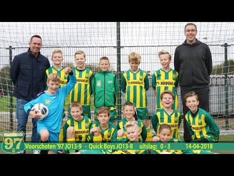 Voorschoten '97 JO13-9 - Quick Boys JO13-8