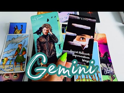 GEMINI♊THEYRE SPYING, ANGRY AND JEALOUS, CHIIILE🔥😡 #tarot #gemini