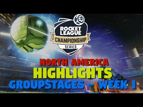 RLCS 1 - Week 1 Groupstage Highlights [North America]