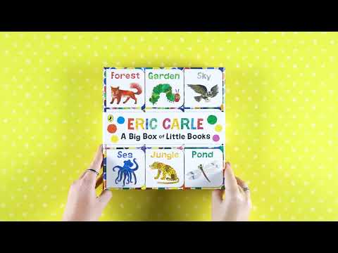 Набір книжок Eric Carle: A Big Box of Little Books video 1