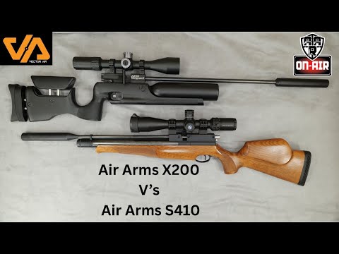 Air Arms S410 v's Air Arms X200   4K