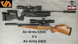 Air Arms S410 v's Air Arms X200 4K