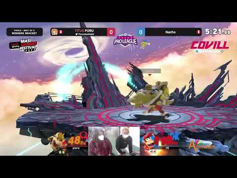 SAU10: Pools - TITUS | PORU (Bowser) Vs. Nacho (Diddy Kong)