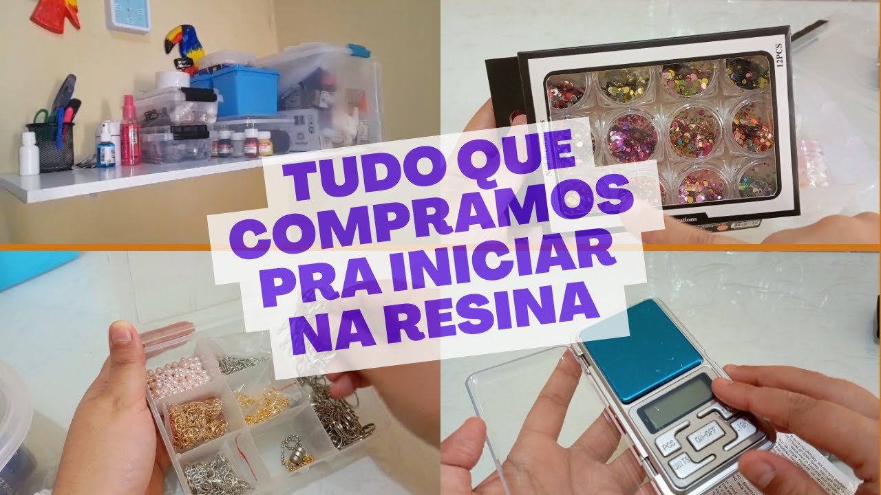 lista de materiais resina epóxi iniciantes  #resinart #arte