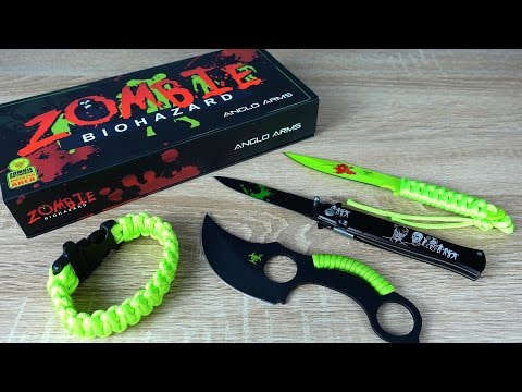 Cheap Zombie Knife Set (Unboxing and Review)