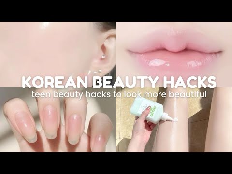 korean beauty secrets to look more beautiful  🪞🫧 beauty hacks and tips (every girls should know)