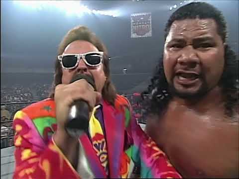 Bagwell screws up again! Jimmy Hart demands Tag Title shot for the Faces of Fear at WW3 1996 (WCW)